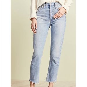 Agolde Riley high rise straight - 30